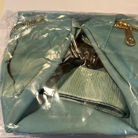 Women's Fanny Pack Fabric , Crossbody Waist Bag Green - Picture 4 of 8